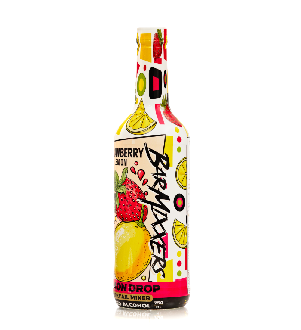 Strawberry Lemon Drop Mixer – Lively Berry & Zesty Citrus Blend | BarMixxers - Image 2