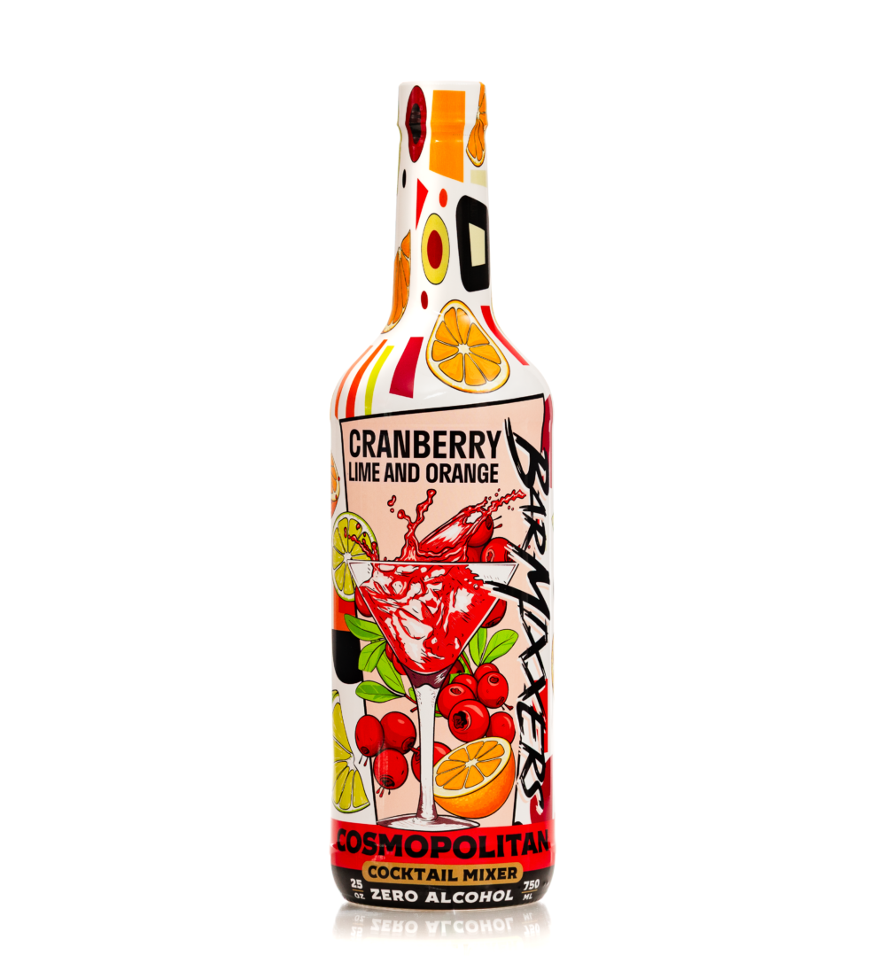 Classic Cosmopolitan Mixer – Cranberry, Lime & Orange Zest | BarMixxers