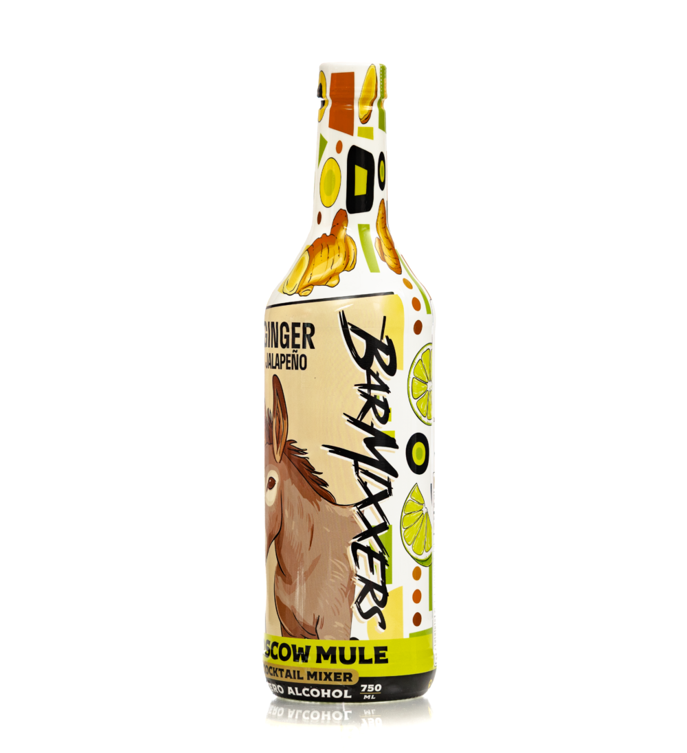 Moscow Mule Mixer – Ginger, Lime & Jalapeño Zing | BarMixxers - Image 2